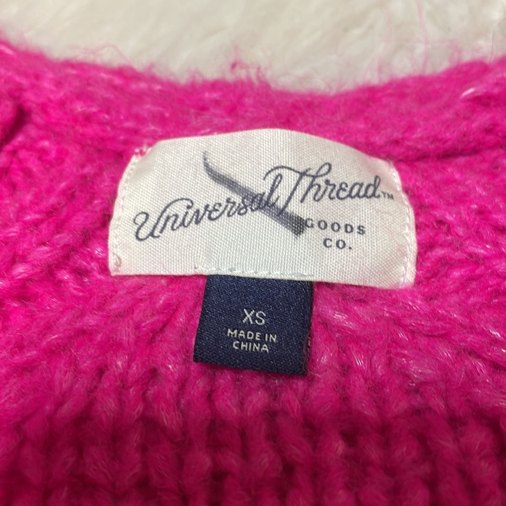 Universal Thread Bright Pink Sweater - image 5